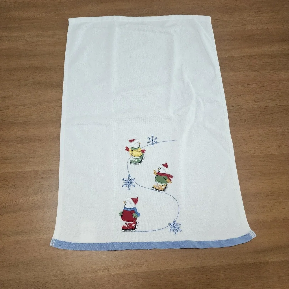 St. Nicholas‎ Square 3 Snowman Towel Holiday Christmas Kitchen Decor